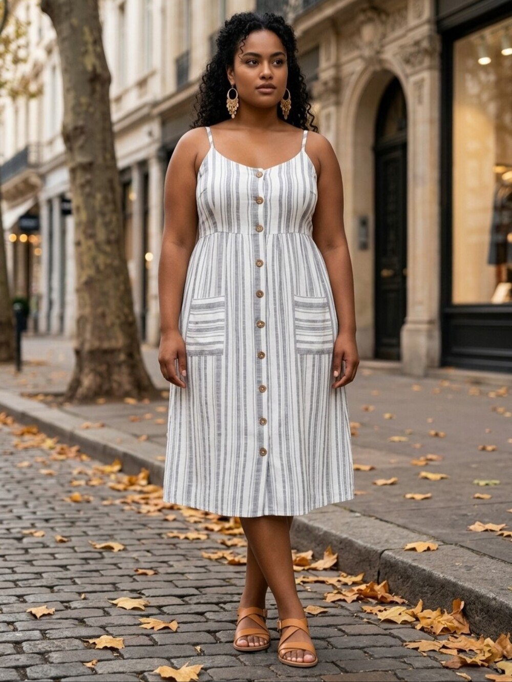 🔸️NWT Roxy Glowing Wave Striped Midi Sleeveless Dress XLarge